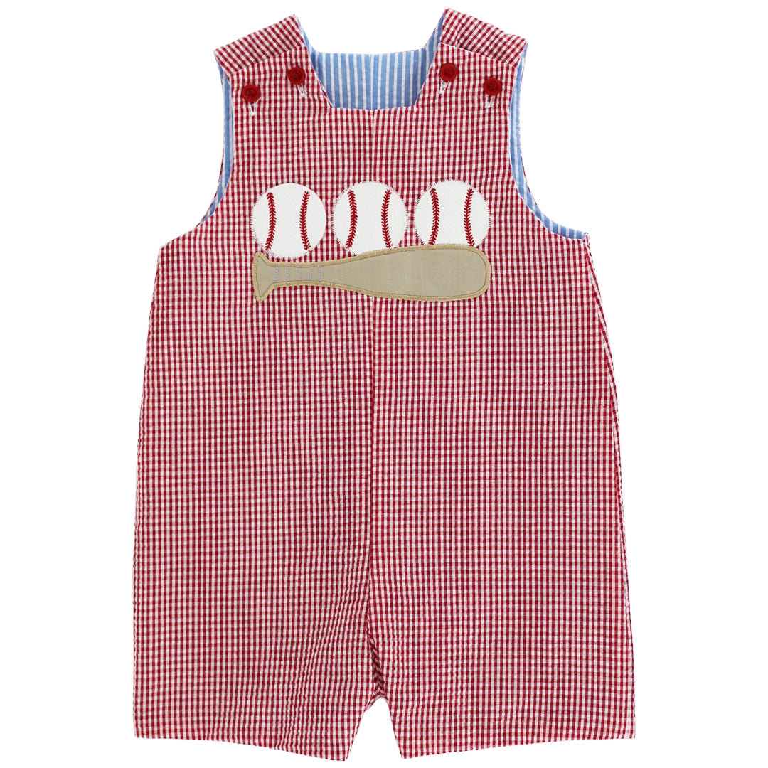 The Bailey Boys BATTER UP- REVERSABLE JOHN JOHN - Persnickety Shop