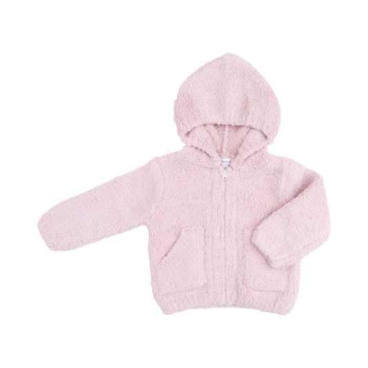 PRE-ORDER Angel Dear Chenille - Blush Hooded Jacket