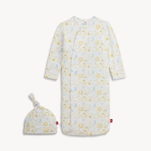 PREORDER Star Signs Blue Modal Gown + Hat Set Magnetic Me