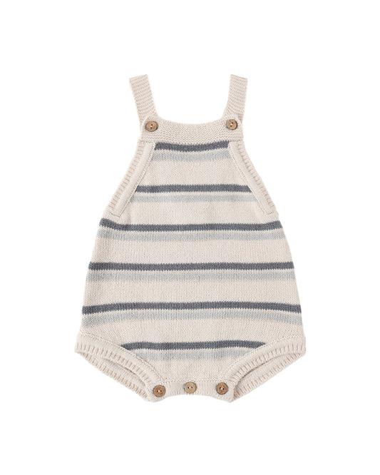 Rylee + Cru TATUM ROMPER OCEAN STRIPE - Persnickety Shop