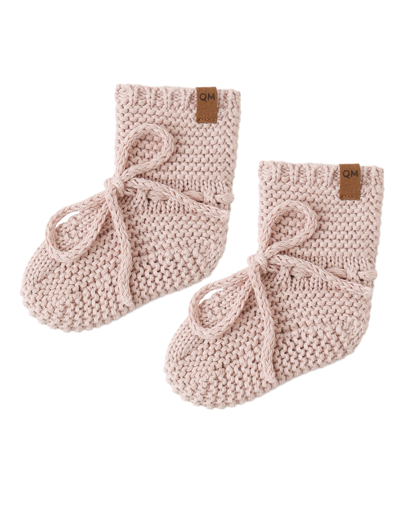 RYLEE + CRU KNIT BOOTIES  0-3MONTHS - Persnickety Shop