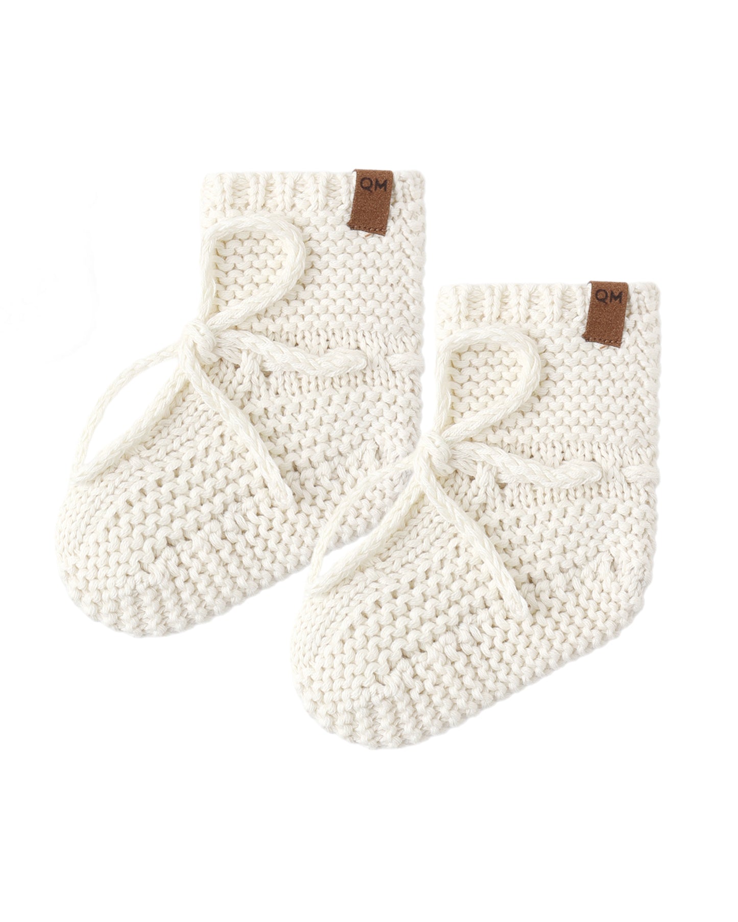 RYLEE + CRU KNIT BOOTIES  0-3MONTHS - Persnickety Shop
