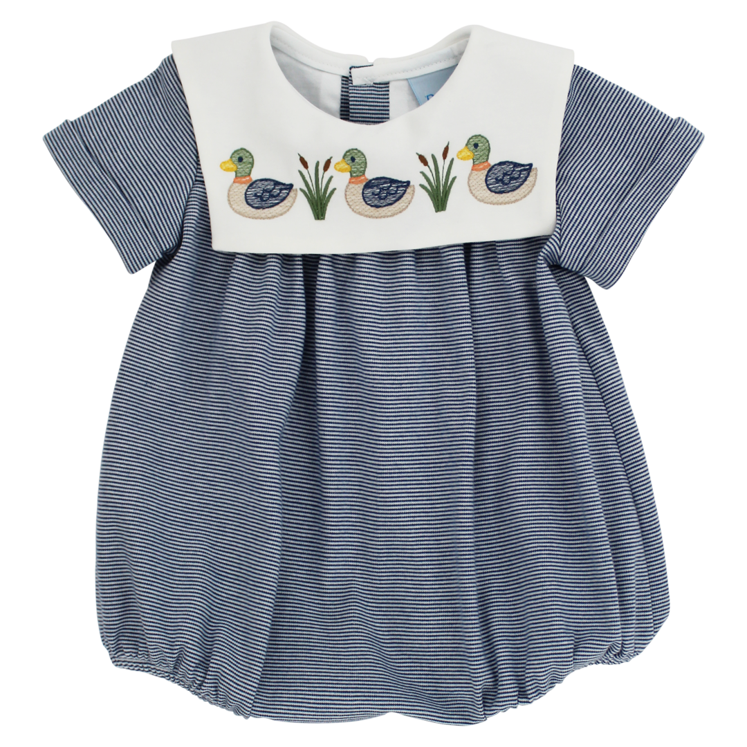 BAILEY BOYS MARSHSIDE MALLARDS-KNIT INFANT BUBBLE