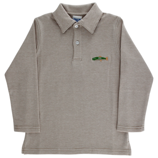 PRE-ORDER BAILEY BOYS RAINBOW TROUT-POLO SHIRT