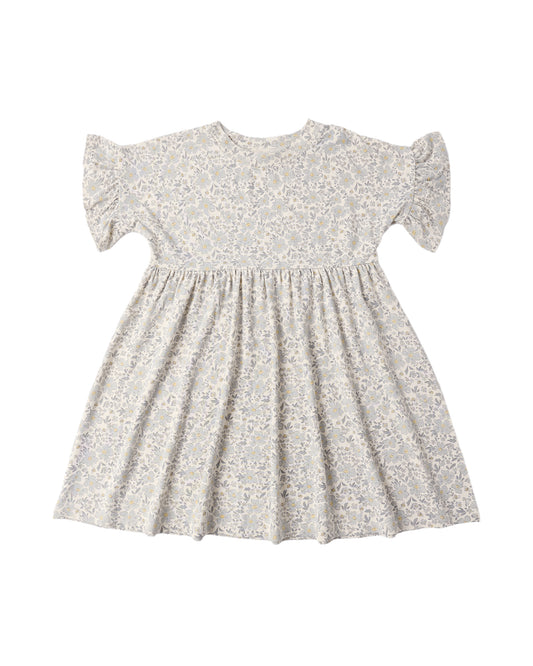Rylee + Cru BABYDOLL DRESS BLUE MEADOW - Persnickety Shop