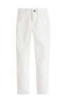 Little English Twiggy Jean - Ivory Denim Size 4 - Persnickety Shop