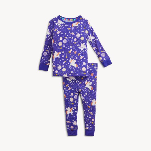PREORDER Magnetic Me Galaxy Glittercorn Modal L/s Lng Pant Pj