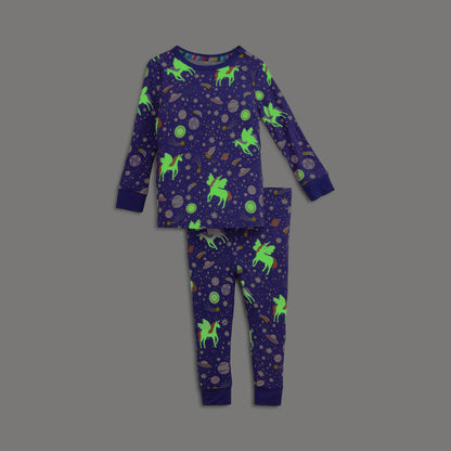 PREORDER Magnetic Me Galaxy Glittercorn Modal L/s Lng Pant Pj