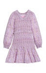 Little English Indie Dress - Verbier Vines Violet - Persnickety Shop