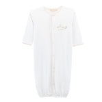 Baby Lambs Embroidered Pima Converter Gown (Pink) – Baby Club Chic