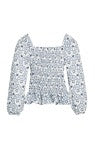 Little English Long Sleeved India Top - Islington Indigo - Persnickety Shop