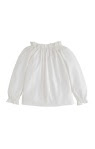 Little English Tory Top - Snow Pointelle - Persnickety Shop