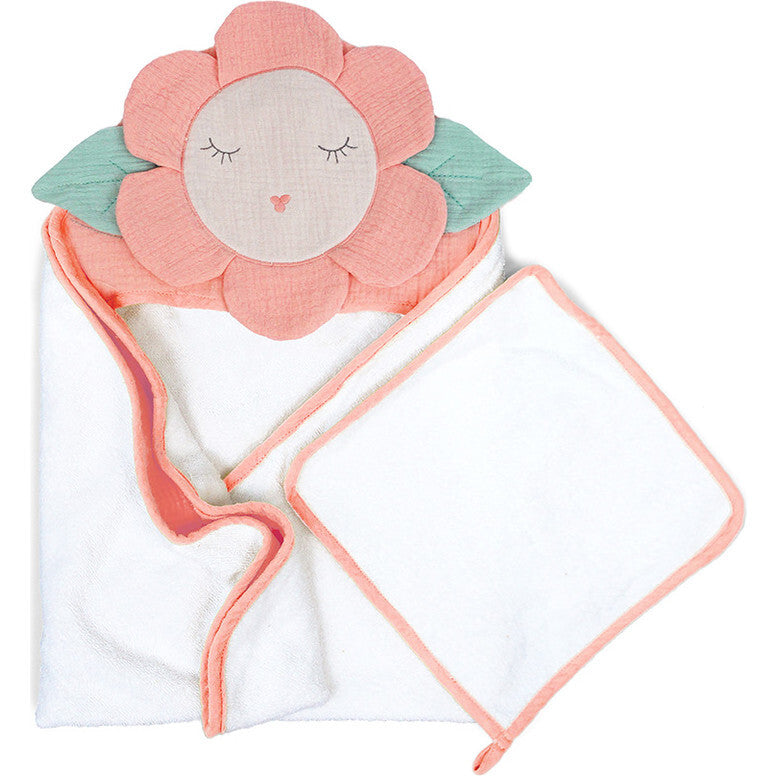 Mon Ami Petit Flower Towel And Washcloth Set - Persnickety Shop