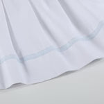 Lil Cactus White and Blue Holy Smocked Bishop Dress - Persnickety Shop