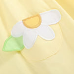 Lil Cactus Yellow Daisy Pocketed Smocked Bishop Dress - Persnickety Shop