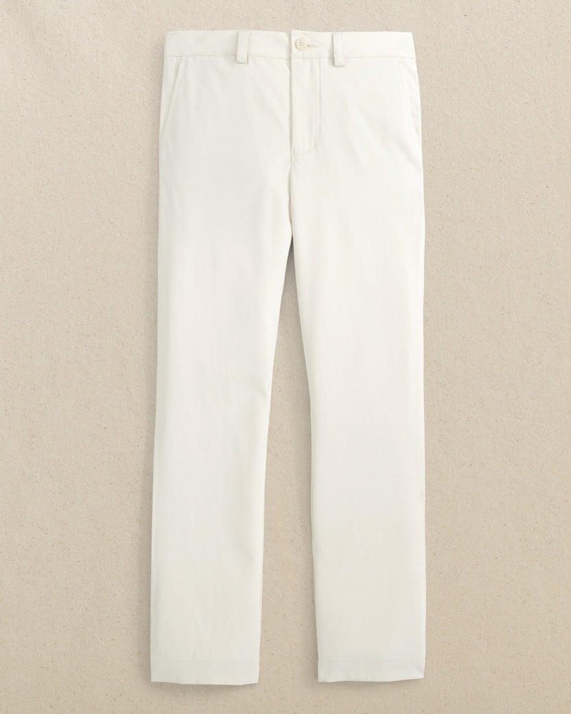 Southern Tide Boys Leadhead Performance Pant Stone