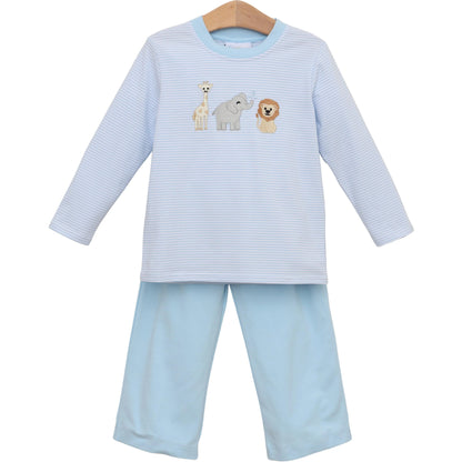 Jellybean by Smock Candy Zoo Crew Pants Set